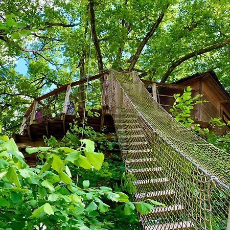 La Baconniere Domaine Des Vaulx - Locations De Cabanes Insolites المظهر الخارجي الصورة