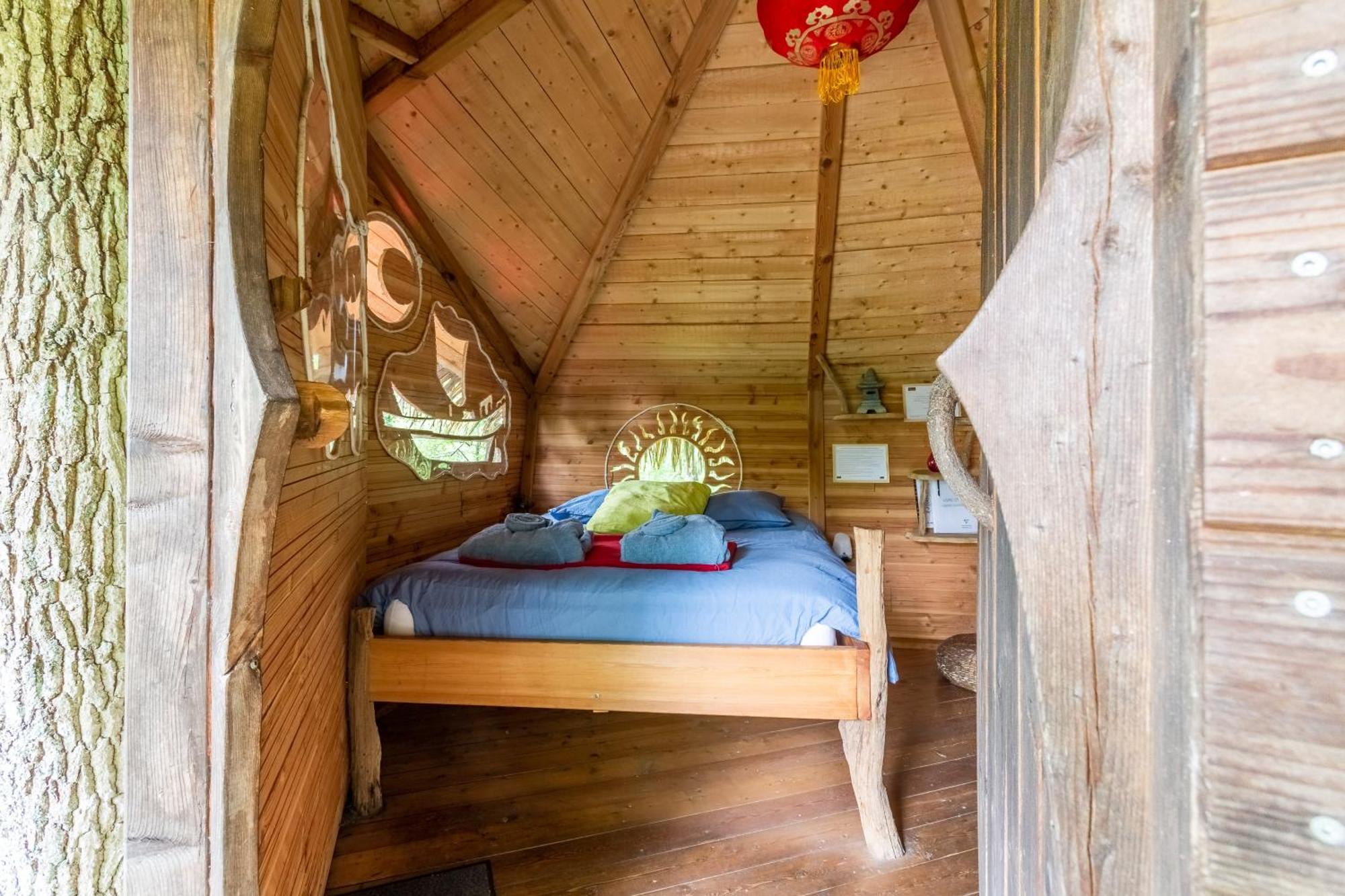 La Baconniere Domaine Des Vaulx - Locations De Cabanes Insolites المظهر الخارجي الصورة