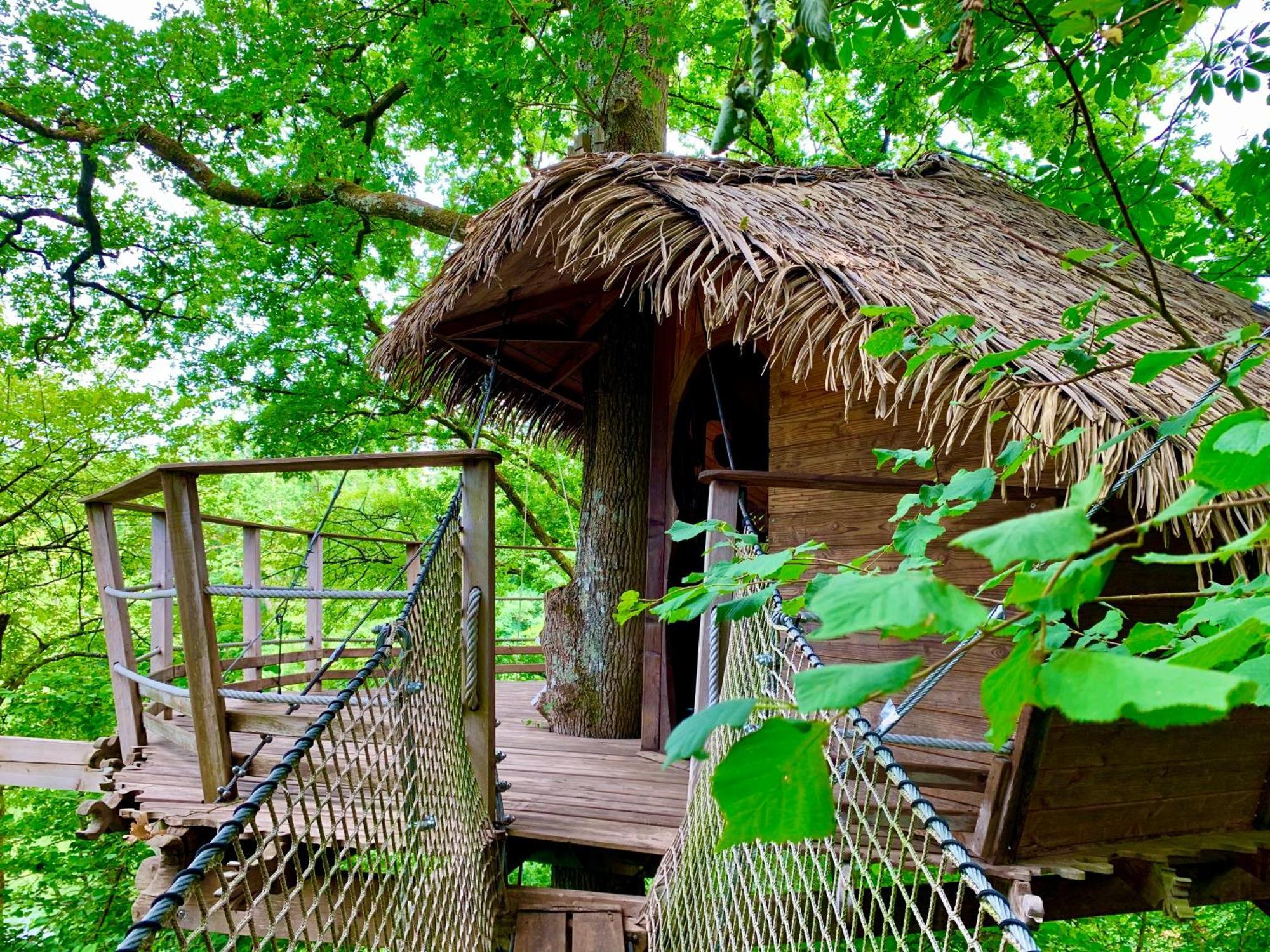 La Baconniere Domaine Des Vaulx - Locations De Cabanes Insolites المظهر الخارجي الصورة