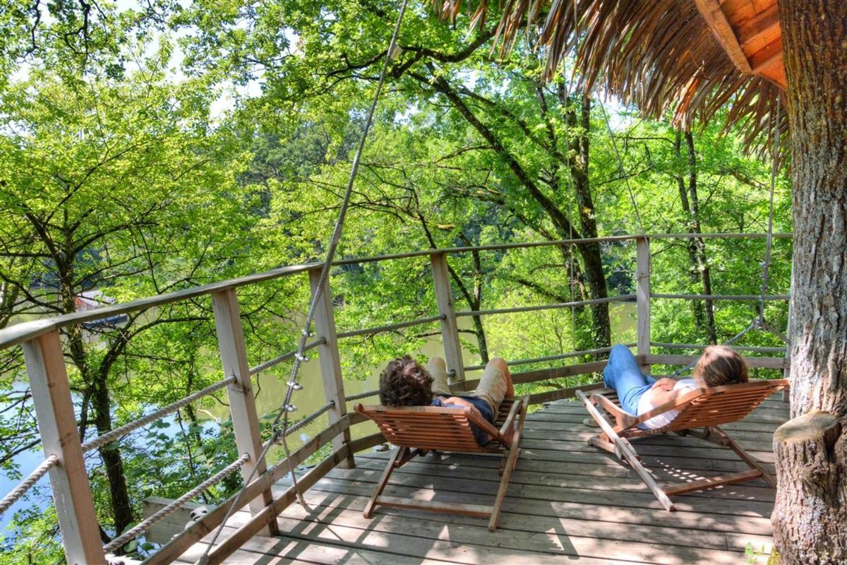 La Baconniere Domaine Des Vaulx - Locations De Cabanes Insolites المظهر الخارجي الصورة