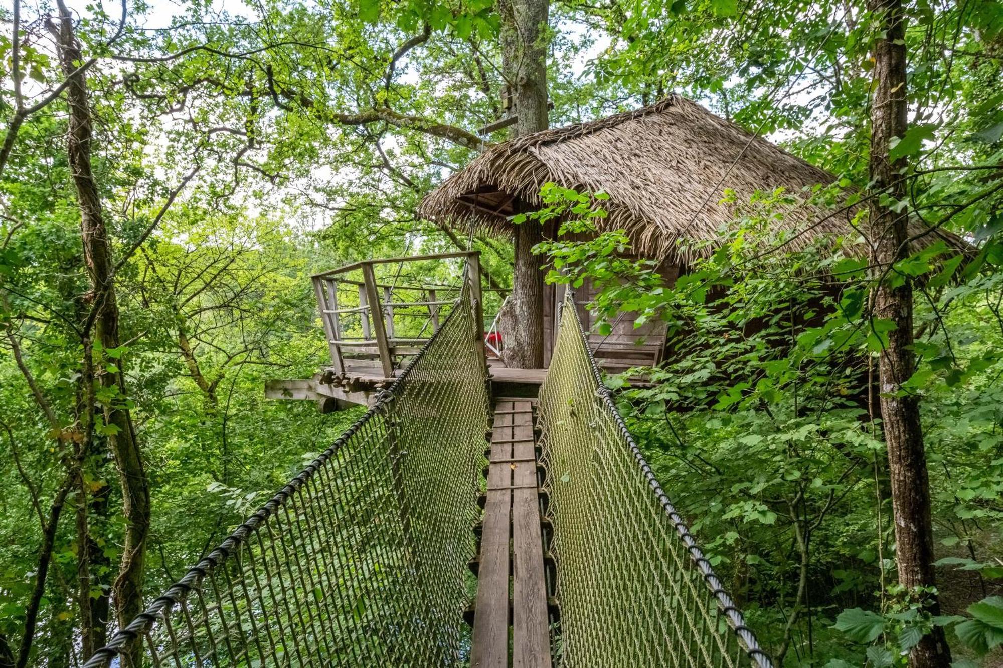 La Baconniere Domaine Des Vaulx - Locations De Cabanes Insolites المظهر الخارجي الصورة