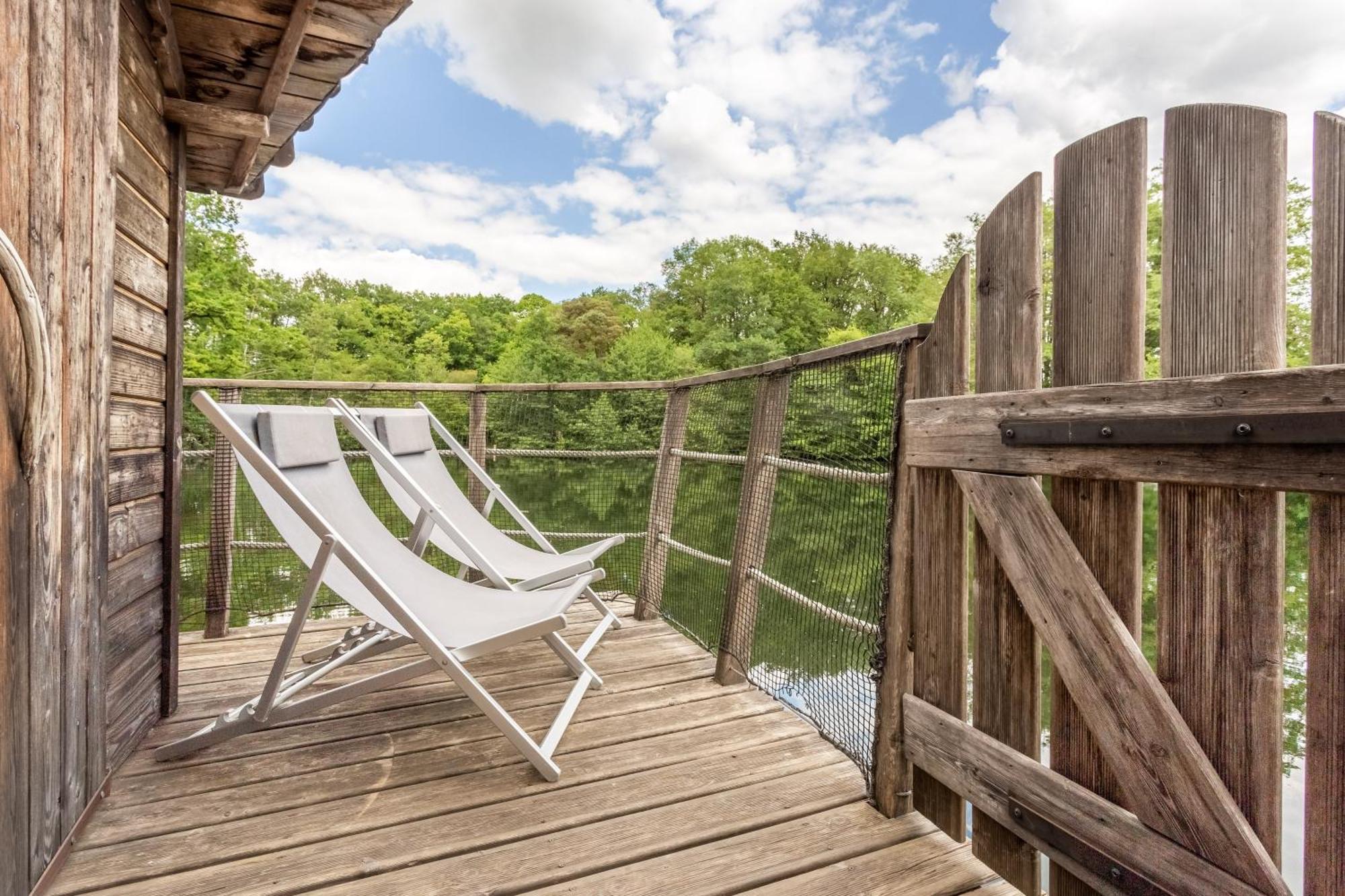 La Baconniere Domaine Des Vaulx - Locations De Cabanes Insolites المظهر الخارجي الصورة