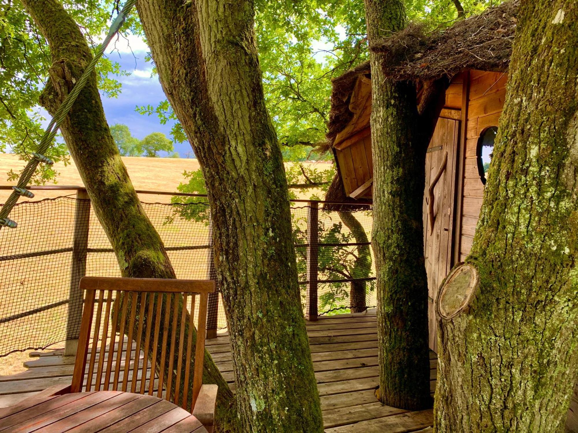 La Baconniere Domaine Des Vaulx - Locations De Cabanes Insolites المظهر الخارجي الصورة